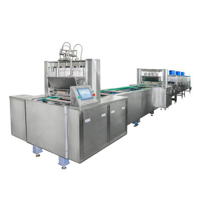 Good price Starch Jelly Candy Making Machines 80KW Gummy Bear Manufacturing Equipment online