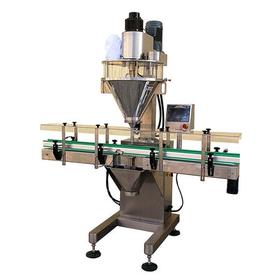 Good price Spice Coffee Flour Automatic Auger Powder Filler Machine 40 Bottles/Min online