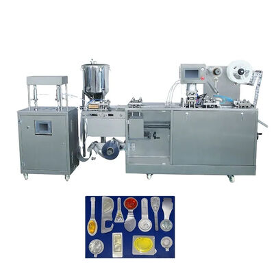 Good price Perfume Liquid Blister Packing Machine Full Automatic Flat Plate Hotel Jam Butter 6.0kW online