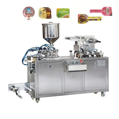 Good price Chocolate Jam Honey Blister Packing Machine Thermoforming Bee Liquid Ketchup Paste online