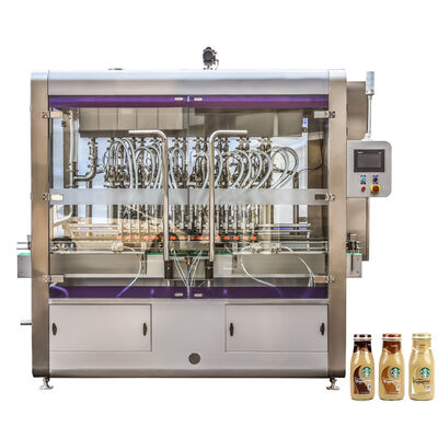 Good price Pressure Rotary Liquid Filling Machine 650 Kg Weight 0.6MPa Air Operation For 50-5000ml Range online