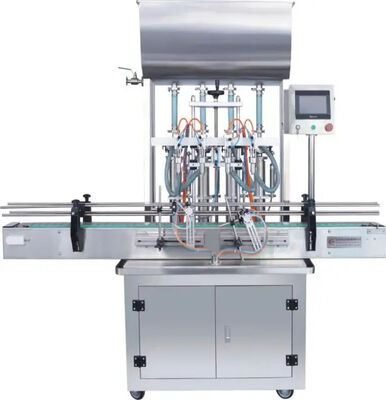 Good price GMP Automatic Liquid Filling Machine With 16 Nozzles For 50-5000ml Bottles online