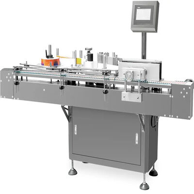 Good price Round Bottle Automatic Labeling Machine With 75mm Coil Diameter Label And AC220V 0.5Kw 60HZ Power Supply online