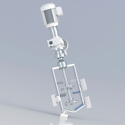 Good price High Shear Low Speed Models 316L Stainless Steel Mechanical Stirrer For Emulsifying Cosmetics In FDA GMP Compliant Design online