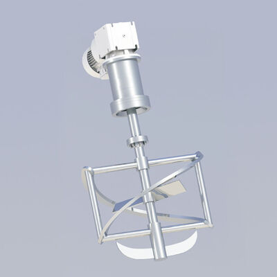 Good price High Efficiency Mechanical Agitator for Food/Pharma/Chemical Industries 316L Stainless Steel Corrosion Resistance FDA GMP Compliant High Shear Low Speed Models Available online