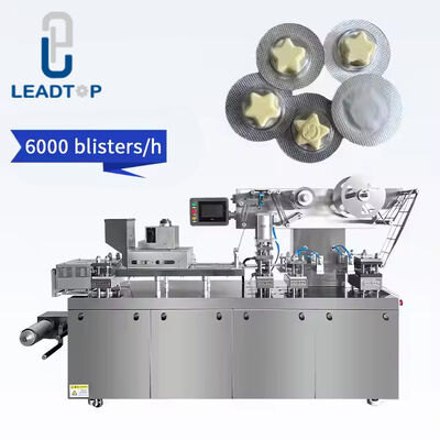 Good price PLC Blister Packing Machine with 2 Welding Heads 30-60pcs/min online