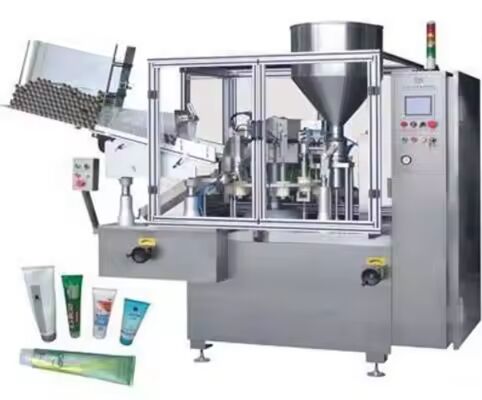 Good price Automatic Aluminum Soft Tube Filling and Sealing for Cosmetic Cream Tube Filling Machine online