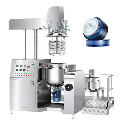 Good price Top Quality Lifting Vacuum Homogenizer Cosmetic Body Lotion Lipstick Manufacturing Emulsifier Machine online