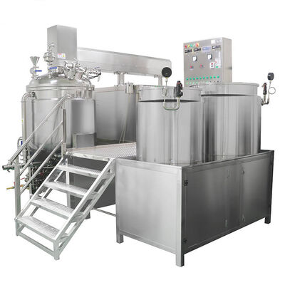 Good price High Shear Vacuum Mixer Petroleum Jelly Paraffin Petrolatum Making Emulsifier Machine online
