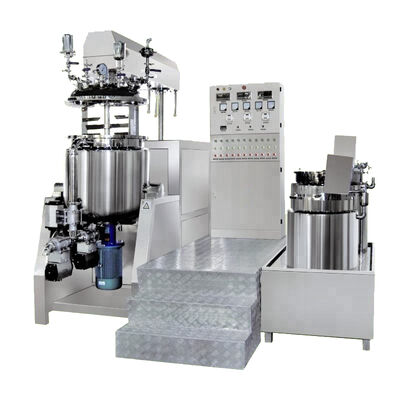 Good price Double Jacket Stainless Steel Industrial Cream Lotion Cosmetic Vacuum Emulsifier Machine online