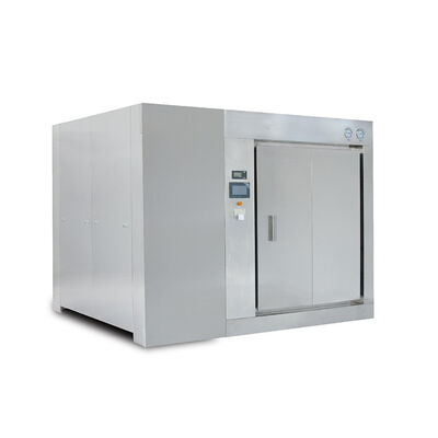 Good price Tunnel Pharmaceutical Processing Machines Hot Air Circulating Heating And Sterilizing Oven online