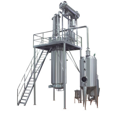 Good price 500-1000L Herb Extraction Equipment In Stevia Hemp CBD Leaf Extraction And Concentration Line online