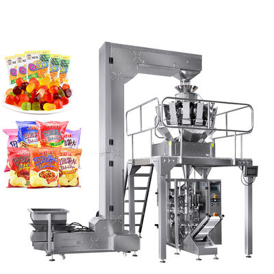 Good price 3.0Kw Puffed Food Multihead Weigher Packing Machine online