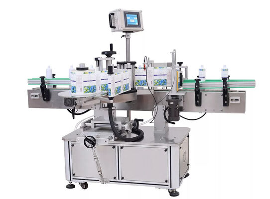 Good price Twin Heads 25mm Round Bottle Sticker Labeling Machine online