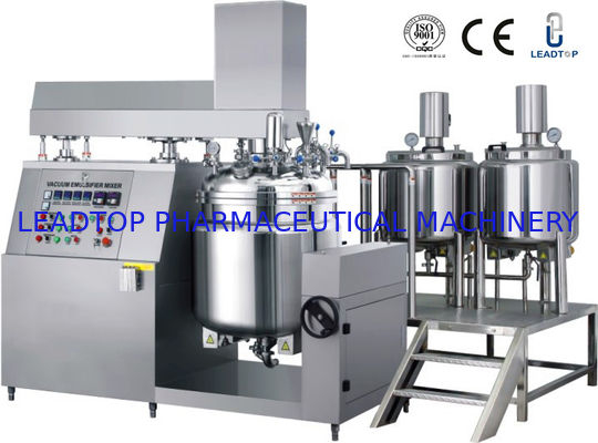 Good price 100L Pharmaceutical Ointment Making Vacuum Emulsifying Mixer For Mixing Oil And Water online