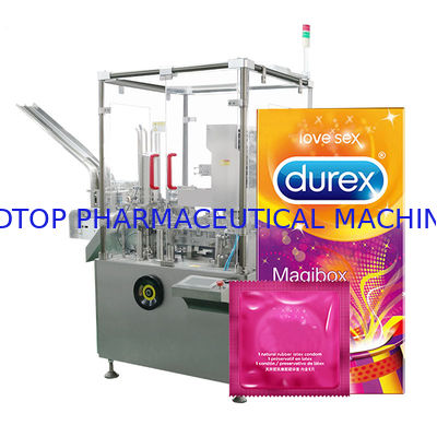 Good price Condom Bag Sachet Cartoning Machine Vertical Cartoning Machine 125carton/Min online