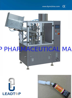 Good price 4kw 380V / 220V Hot Glue Tube Filling Sealing Machine With Alarm System online