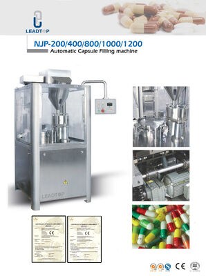 Good price Pellet / Powder Capsule Filler Machine Capacity 2000 Capsules / Minute online