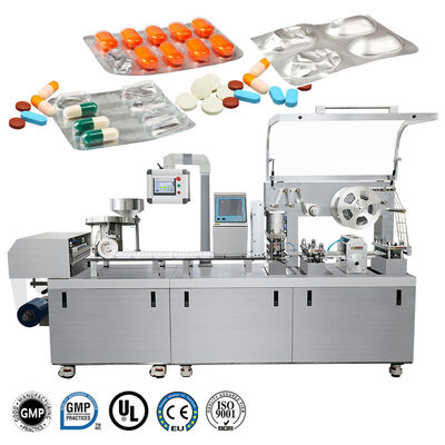 Good price Pharmaceutical Capsule Pill Blister Packaging Equipment 10800 Plates/H online