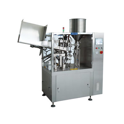 Good price Hair Cream Automatic Tube Filling And Sealing Machine 40pcs/Min PLC Control online