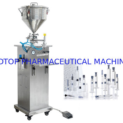 Good price Semi Automatic Cosmetic Cream Bottle Filler Syringe Gel Sanitary Grade online